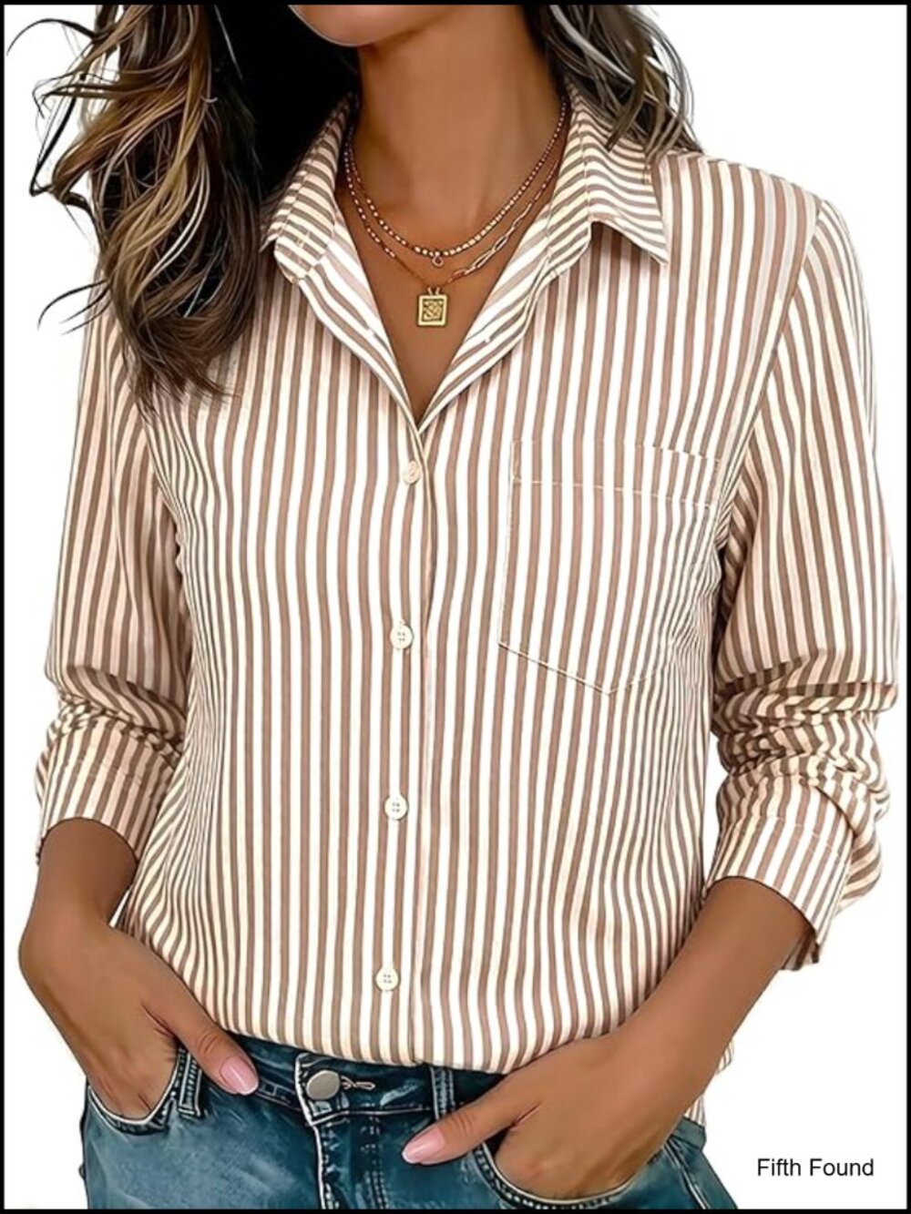 Wrinkle-Free Stretch Button Down Shirt, Breathable Moisture-Wicking Work Top